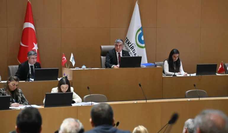 Tekirdağ Büyükşehir Meclisi Şubat toplantısı yapıldı