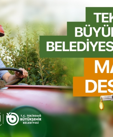 Tekirdağ Büyükşehir'den üreticiye nefes: Mazot desteği başvuruları başladı 4 Tekirdağ Büyükşehir'den üreticiye nefes: Mazot desteği başvuruları başladı