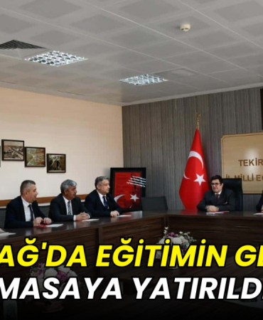 Tekirdağ'da eğitimin geleceği masaya yatırıldı 8 Tekirdağ'da eğitimin geleceği masaya yatırıldı