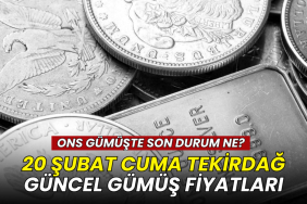 20 Şubat Tekirdağ gümüş fiyatları: Gram ve ons gümüş ne kadar?