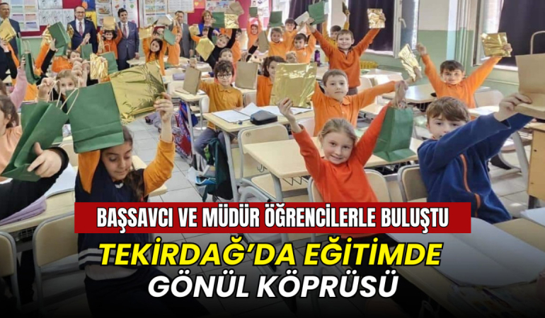 Süleymanpaşa’da miniklere sürpriz protokol ziyareti 1 Süleymanpaşa’da miniklere sürpriz protokol ziyareti
