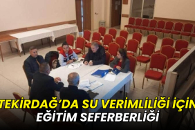 Tekirdağ’da su verimliliği için eğitim seferberliği