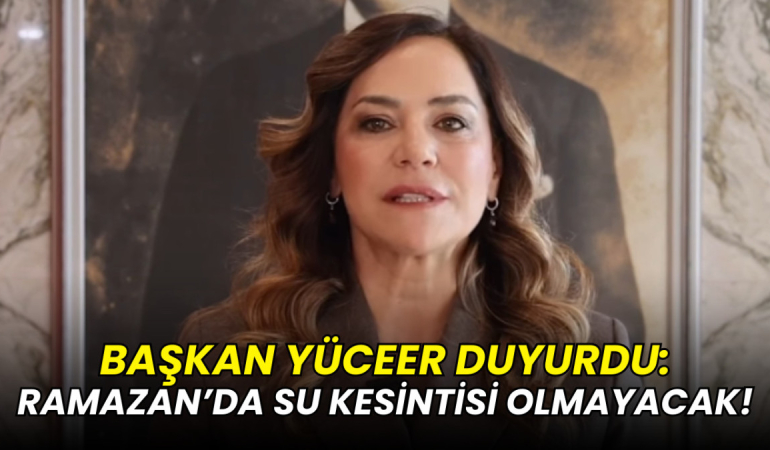 Başkan Yüceer duyurdu: Ramazan'da Tekirdağ'da su kesilmeyecek! 6 Başkan Yüceer duyurdu: Ramazan'da Tekirdağ'da su kesilmeyecek!