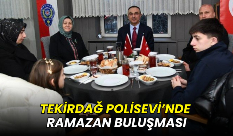 Tekirdağ Polisevi’nde Ramazan buluşması 1 Tekirdağ Polisevi’nde Ramazan buluşması