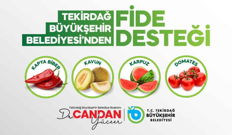 Tekirdağ Büyükşehir'den kırsal kalkınmaya yeni adım 1 Tekirdağ Büyükşehir'den kırsal kalkınmaya yeni adım