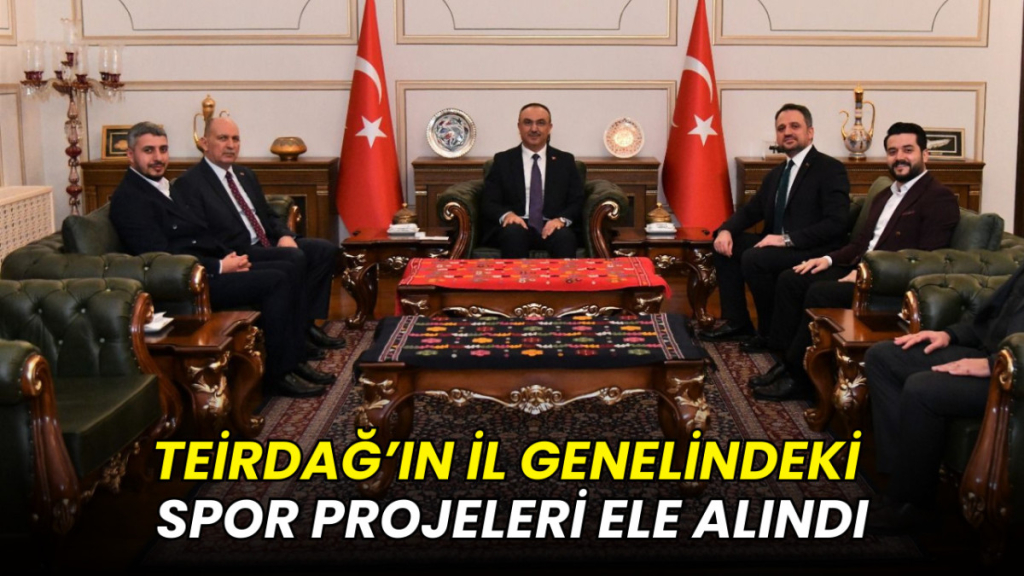 Tekirdağ'ın il genelindeki spor yatırımları görüşüldü