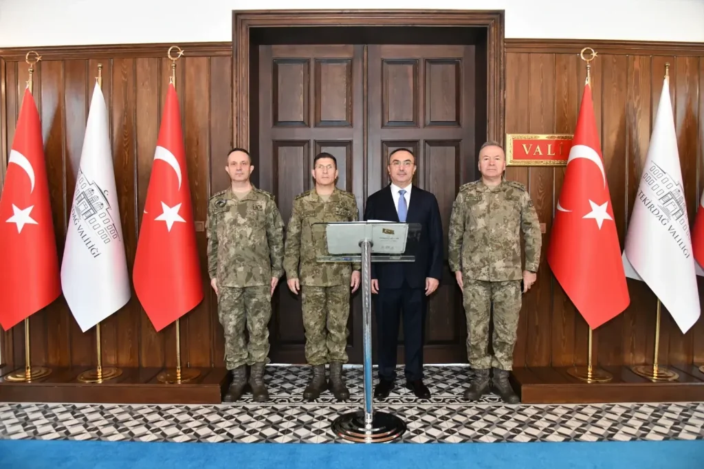 Tekirdağ Valisi Soytürk’e üç önemli ziyaret