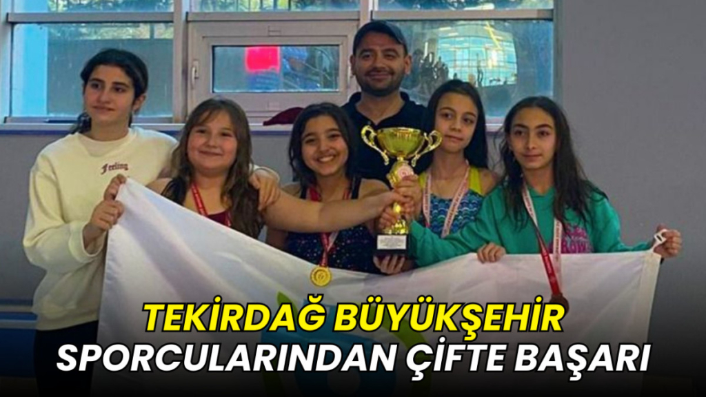 Tekirdağ Büyükşehir sporcularından çifte başarı
