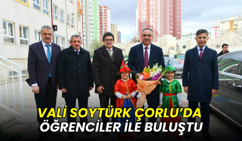 Vali Soytürk Çorlu’da öğrencilerle buluştu 6 Vali Soytürk Çorlu’da öğrencilerle buluştu