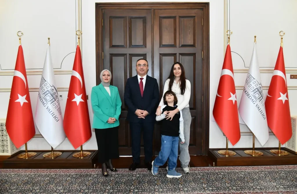 Vali Soytürk küçük Gökalp’i makamında ağırladı