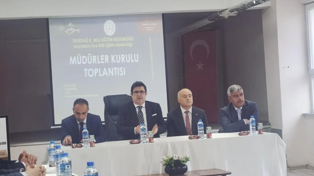 Hayrabolu’da eğitim çalışmaları masaya yatırıldı