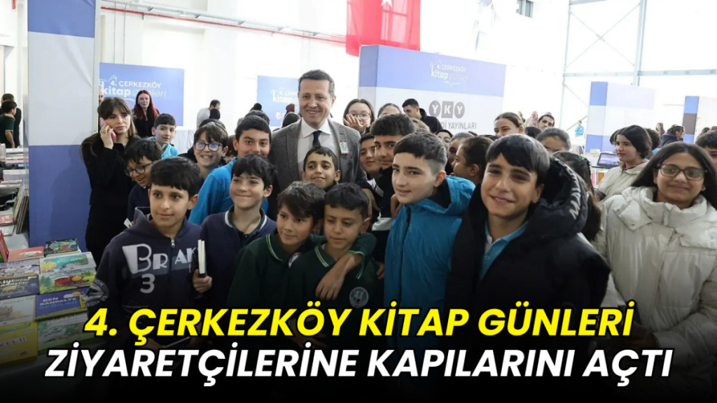 4. Çerkezköy Kitap Günleri ziyaretçilerine kapılarını açtı