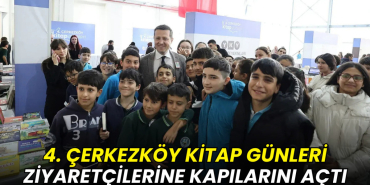 4. Çerkezköy Kitap Günleri ziyaretçilerine kapılarını açtı