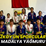 Çerkezköy'ün sporcularından madalya yağmuru