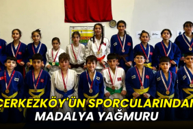 Çerkezköy'ün sporcularından madalya yağmuru