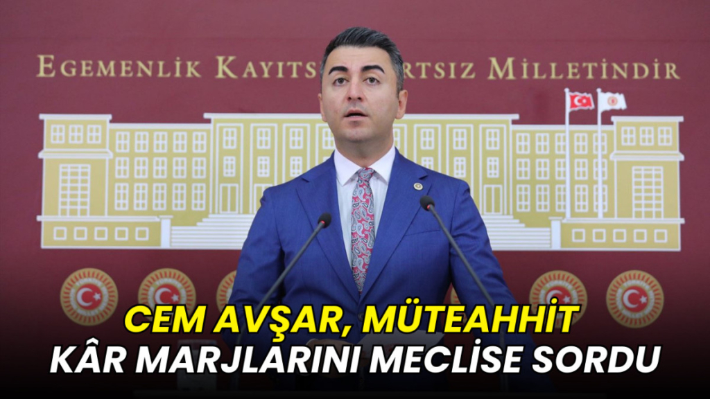 Cem Avşar, Bakan Kurum'a faizsiz borçlandırma konusunu sordu