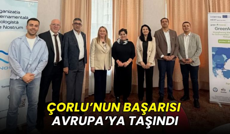 Çorlu’nun başarısı Avrupa’ya taşındı