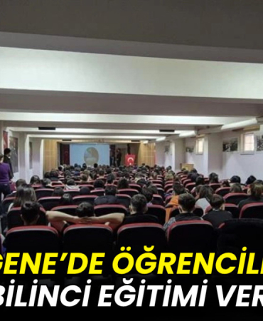 Ergene’de öğrencilere su bilinci eğitimi verildi