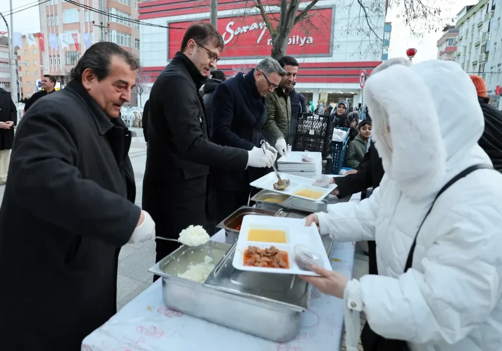 Çerkezköy’de gönüller iftar sofrasında buluştu