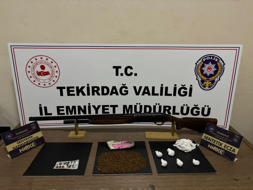 Tekirdağ'da sokak satıcılarına büyük darbe: 10 kişi tutuklandı