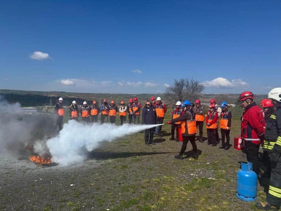 Tekirdağ AFAD Yerleşkesi'nde kritik eğitim