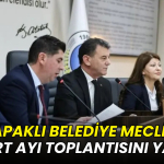 Kapaklı Belediye Meclisi Mart ayı toplantısını yaptı