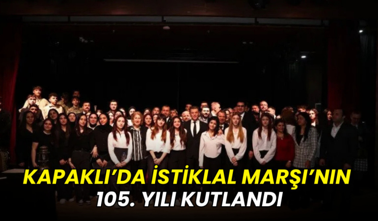 Kapaklı’da İstiklal Marşı’nın 105. yılı kutlandı 6 Kapaklı’da İstiklal Marşı’nın 105. yılı kutlandı