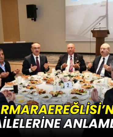 Marmaraereğlisi’nde şehit ailelerine anlamlı iftar