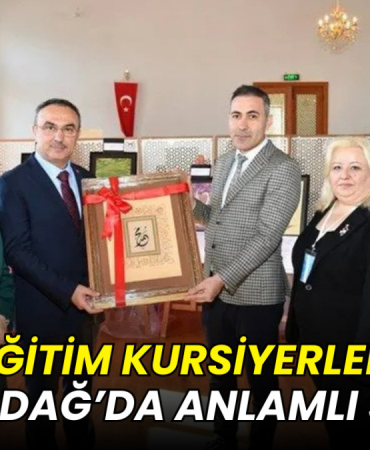 Halk Eğitim kursiyerlerinden Tekirdağ'da anlamlı sergi