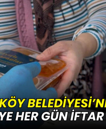 Şarköy Belediyesi'nden her gün 750 kişiye iftar desteği