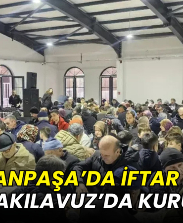 Süleymanpaşa’da iftar sofrası Karacakılavuz’da kuruluyor