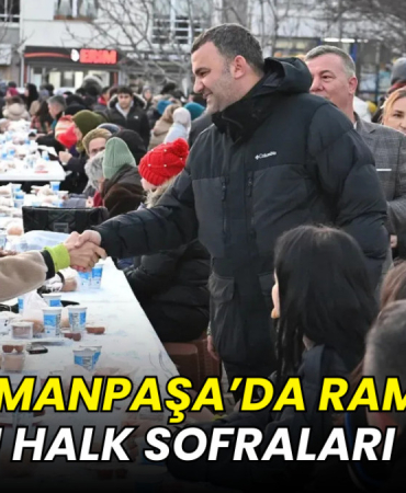 Süleymanpaşa’da Ramazan Ruhunu halk sofraları yaşattı