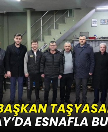 Başkan Taşyasan Saray’da esnafla buluştu