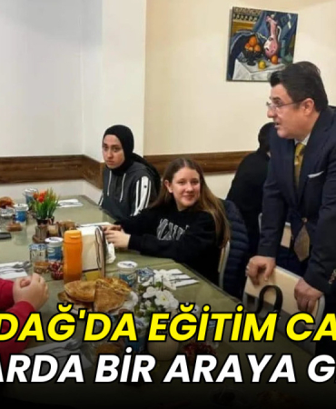Tekirdağ'da eğitim camiası iftarda bir araya geldi