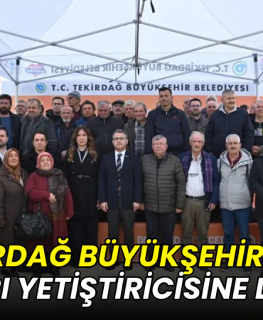 Tekirdağ Büyükşehir'den 674 arı yetiştiricisine tam destek
