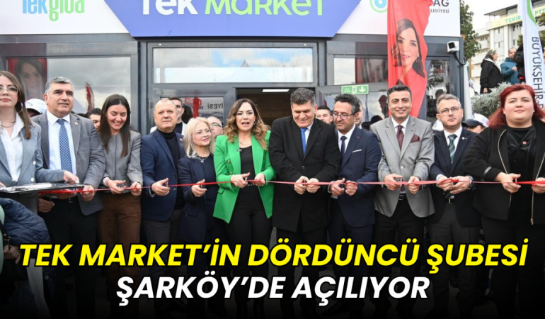 TEK Market'in dördüncü şubesi Şarköy’de açılıyor!