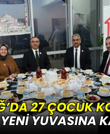 Tekirdağ’da 27 çocuk koruyucu aileyle yeni yuvasına kavuştu
