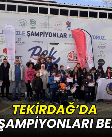 Tekirdağ’da yelken şampiyonları belli oldu