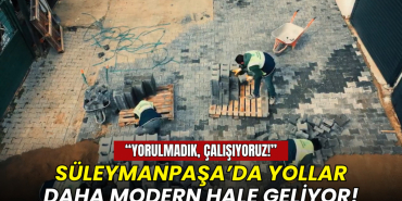 Tekirdağ haberleri - Süleymanpaşa’da yollar yenileniyor