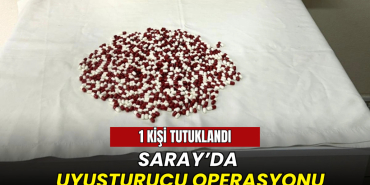 Saray’da uyuşturucu operasyonu: 1 tutuklama