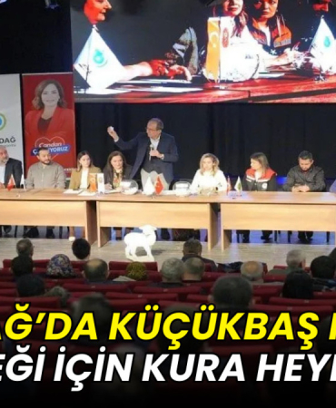 Tekirdağ’da küçükbaş hayvan desteği için kura heyecanı