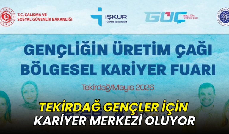 Tekirdağ gençler için kariyer merkezi oluyor