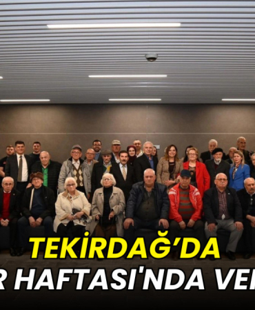 Tekirdağ’da Yaşlılar Haftası'nda vefa iftarı