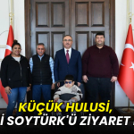 Küçük Hulusi, Vali Soytürk'ü ziyaret etti