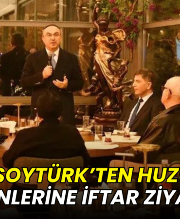Vali Soytürk’ten huzurevi sakinlerine iftar ziyareti