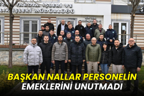 Volkan Nallar belediye personelinin emeklerini unutmadı