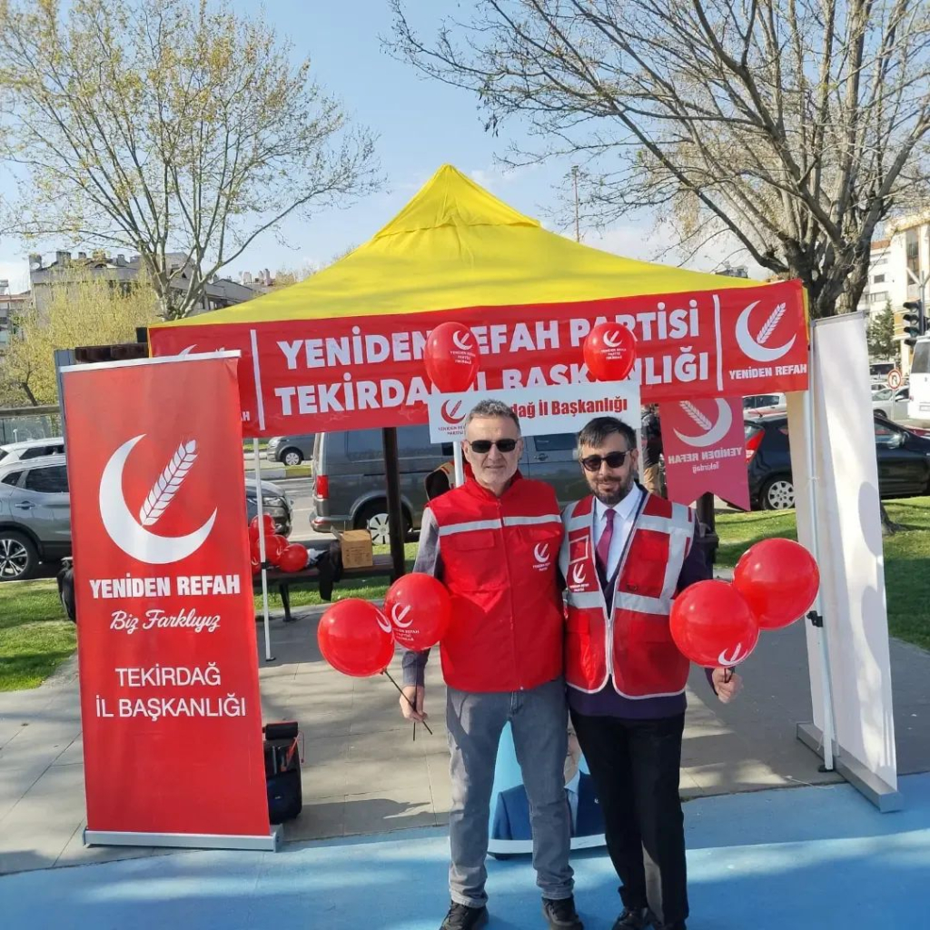 Tekirdağ haberleri - Yeniden Refah Partisi Süleymanpaşa sahaya indi