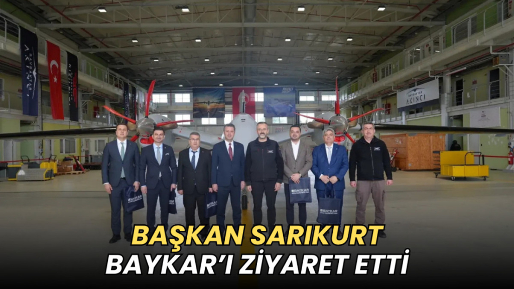 Tekirdağ haberleri - Başkan Sarıkurt Baykar’ı ziyaret etti