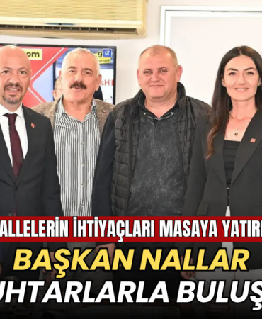 Başkan Nallar muhtarlarla buluştu 4 Tekirdağ haberleri - Başkan Nallar muhtarlarla buluştu