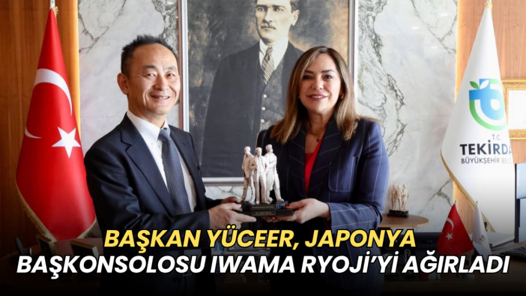 Tekirdağ haberleri - Başkonsolosu Iwama Ryoji’yi ağırladı